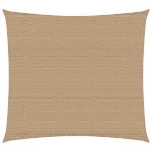 Stínící plachta 160 g/m² taupe 4 x 4 m HDPE - obrázek 2