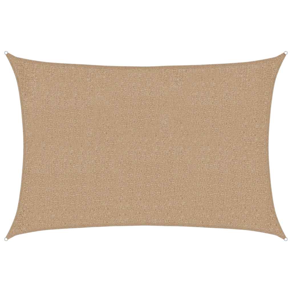 vidaXL Stínící plachta 160 g/m² taupe 2 x 2,5 m HDPE