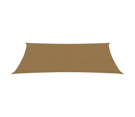 vidaXL Uždanga nuo saulės, taupe spalvos, 2x5m, HDPE, 160g/m²