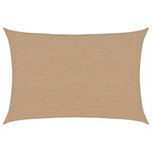 Stínící plachta 160 g/m² taupe 2,5 x 4 m HDPE - obrázek 2