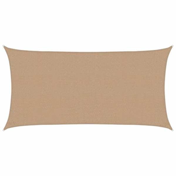 vidaXL p&auml;ikesepuri 160 g/m&sup2; pruunikashall 2,5 x 4,5 m HDPE