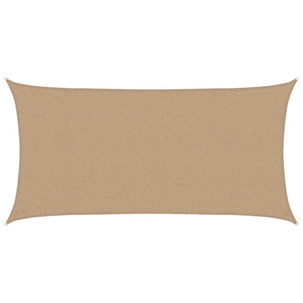 vidaXL Tieniaca plachta 160 g/m² sivohnedá 2,5x4,5 m HDPE