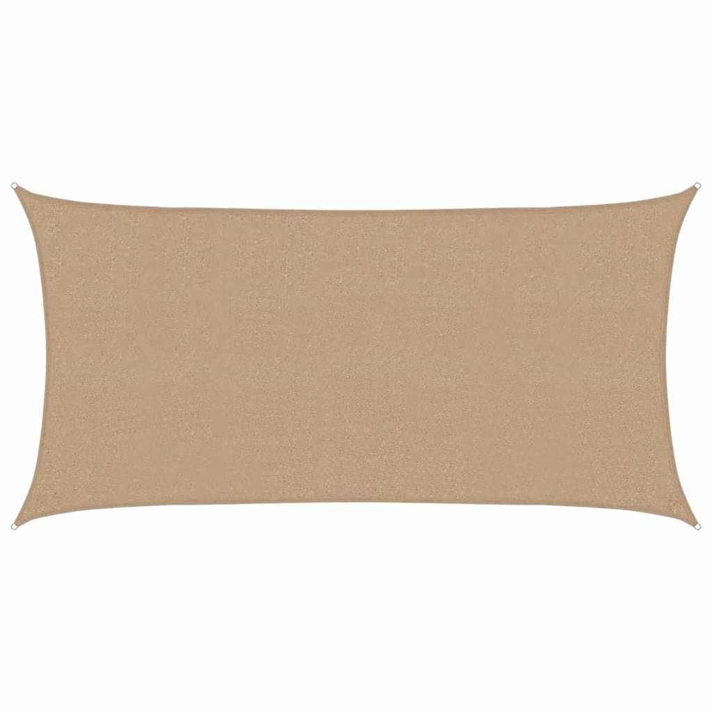 vidaXL Tieniaca plachta 160 g/m² sivohnedá 2,5x4,5 m HDPE
