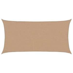 vidaXL p&auml;ikesepuri, 160 g/m&sup2;, pruunikashall, 2,5 x 5 m, HDPE