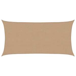 Stínící plachta 160 g/m² taupe 2,5 x 5 m HDPE - obrázek 2