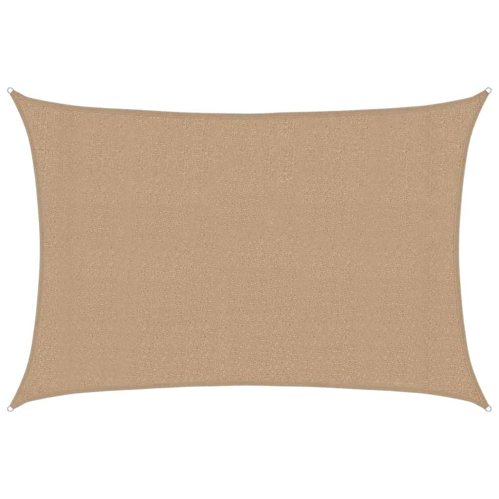 vidaXL Stínící plachta 160 g/m² taupe 3 x 4 m HDPE