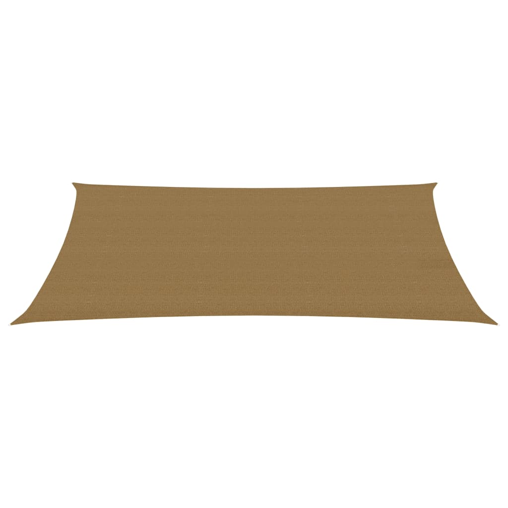 vidaXL Sonnensegel 160 g/m² Taupe 3x5 m HDPE