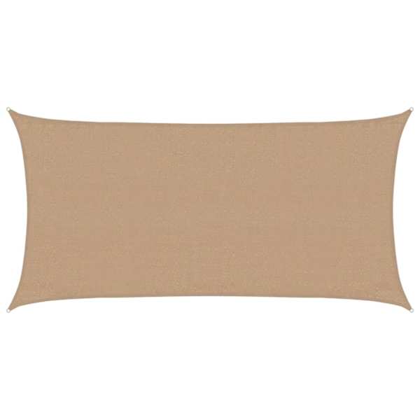 vidaXL p&auml;ikesepuri 160 g/m&sup2; , pruunikashall, 3 x 6 m, HDPE