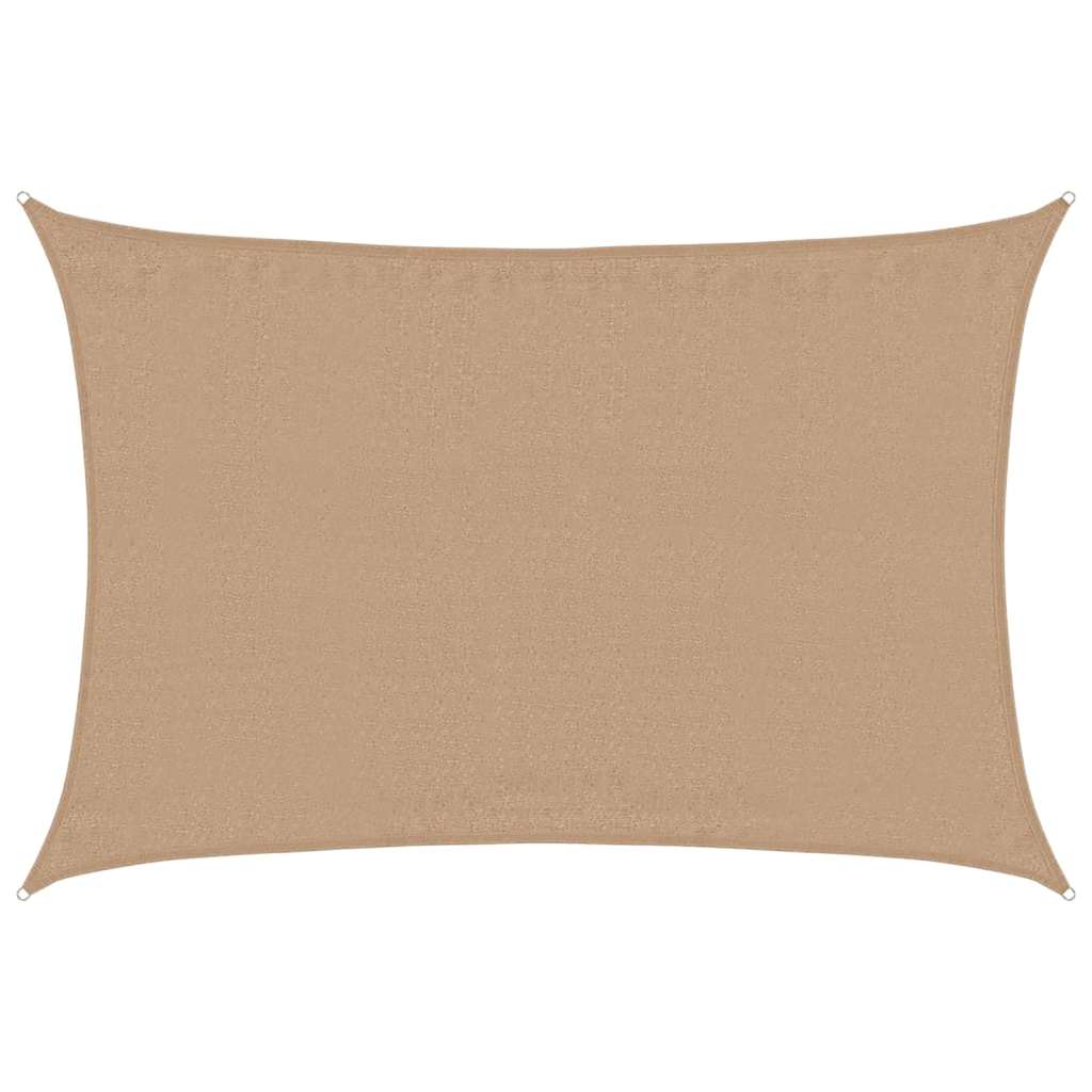 vidaXL Stínící plachta 160 g/m² taupe 4 x 6 m HDPE