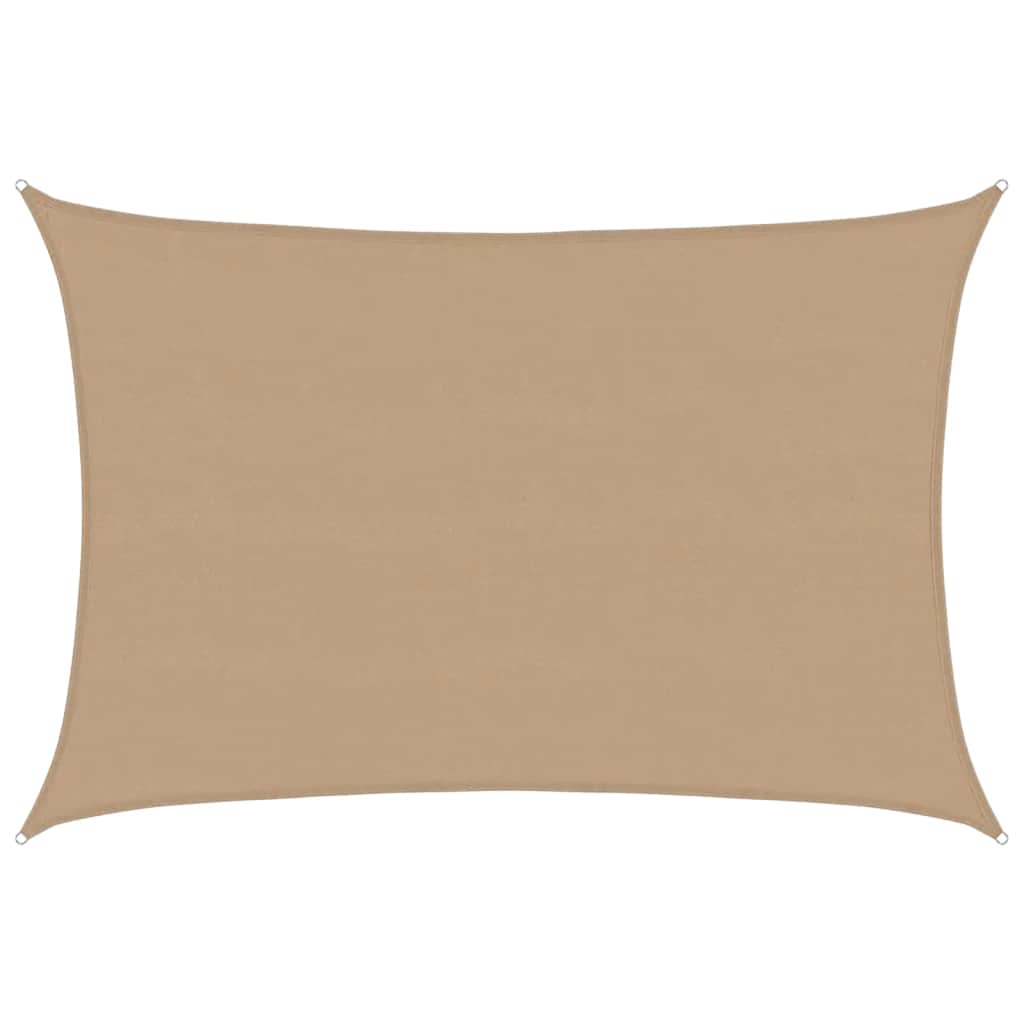vidaXL StĂ­nicĂ­ plachta 160 g/mÂ˛ taupe 5 x 7 m HDPE