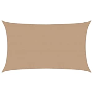 vidaXL p&auml;ikesepuri 160 g/m&sup2; pruunikashall, 5 x 8 m HDPE