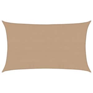 Stínící plachta 160 g/m² taupe 5 x 8 m HDPE - obrázek 2