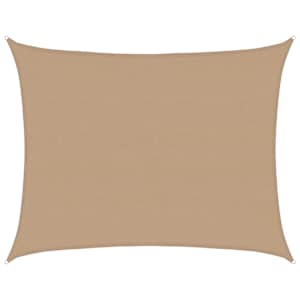 Stínicí plachta 160 g/m² taupe 6 x 8 m HDPE - obrázek 2