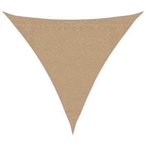 Stínící plachta 160 g/m² taupe 3 x 3 x 3 m HDPE - obrázek 2