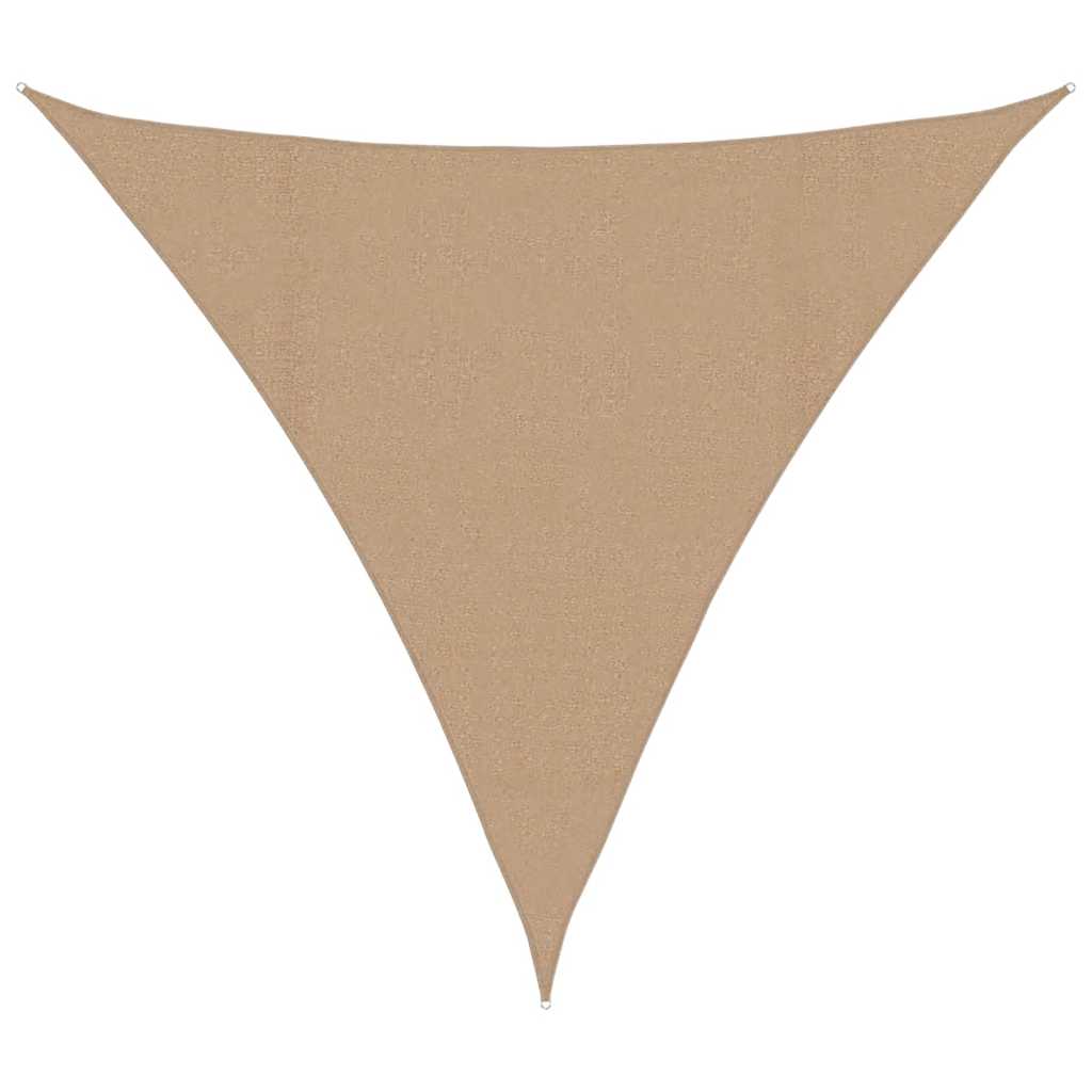 vidaXL Stínící plachta 160 g/m² taupe 4 x 4 x 4 m HDPE