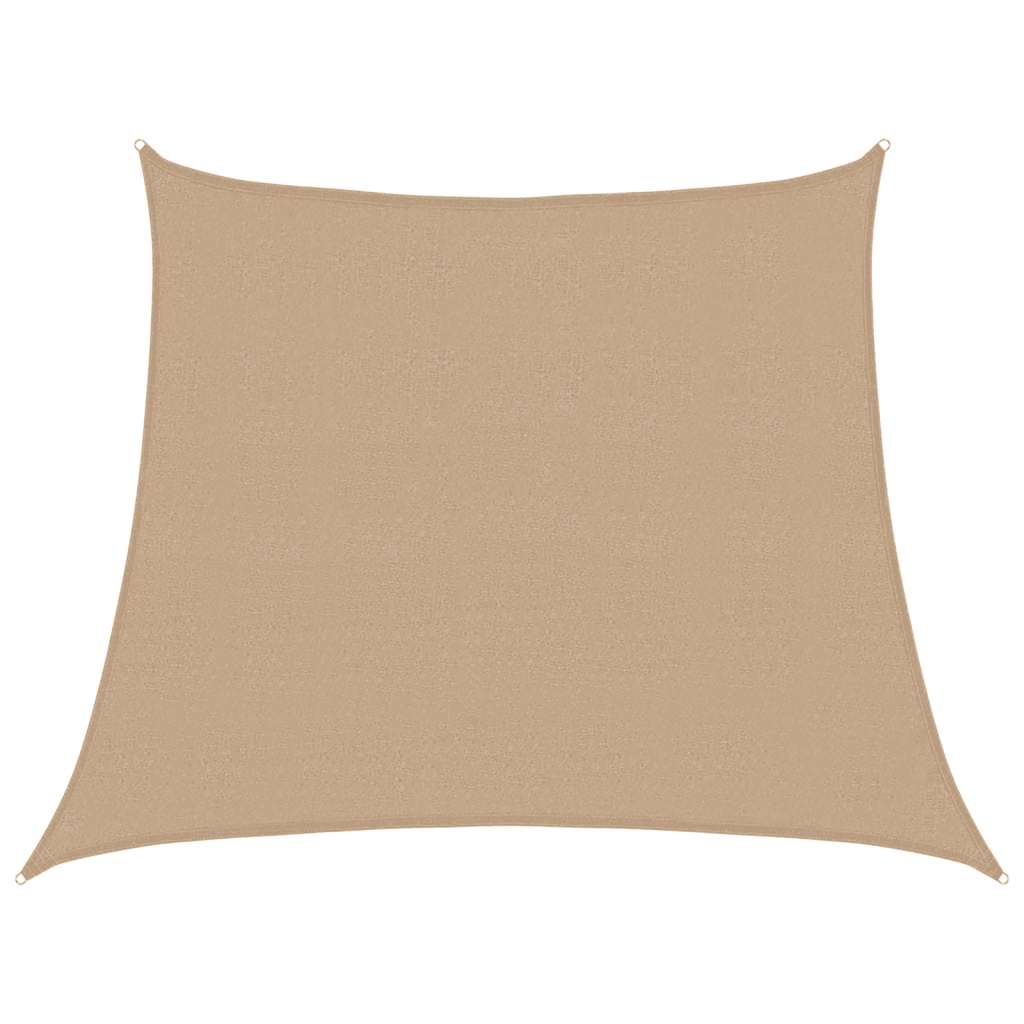 vidaXL Stínící plachta 160 g/m² taupe 3/4 x 3 m HDPE