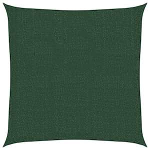 Stínící plachta 160 g/m² tmavě zelená 2,5 x 2,5 m HDPE - obrázek 2