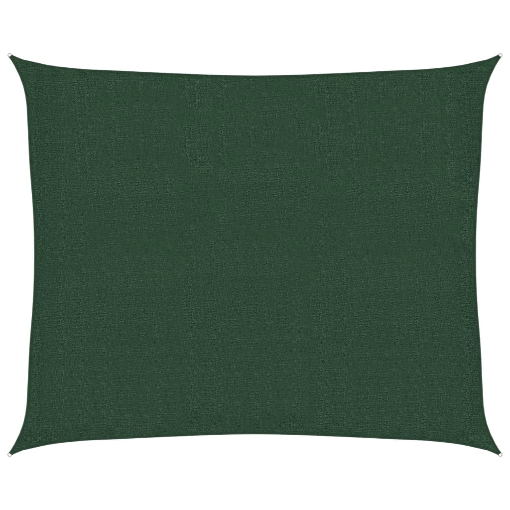 vidaXL Tieniaca plachta 160 g/m² tmavozelená 2,5x3 m HDPE