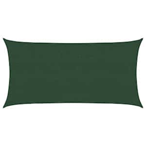 Plachta proti slunci 160 g/m² tmavě zelená 2,5 x 4,5 m HDPE - obrázek 2