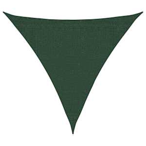 Stínící plachta 160 g/m² tmavě zelená 3 x 3 x 3 m HDPE - obrázek 2