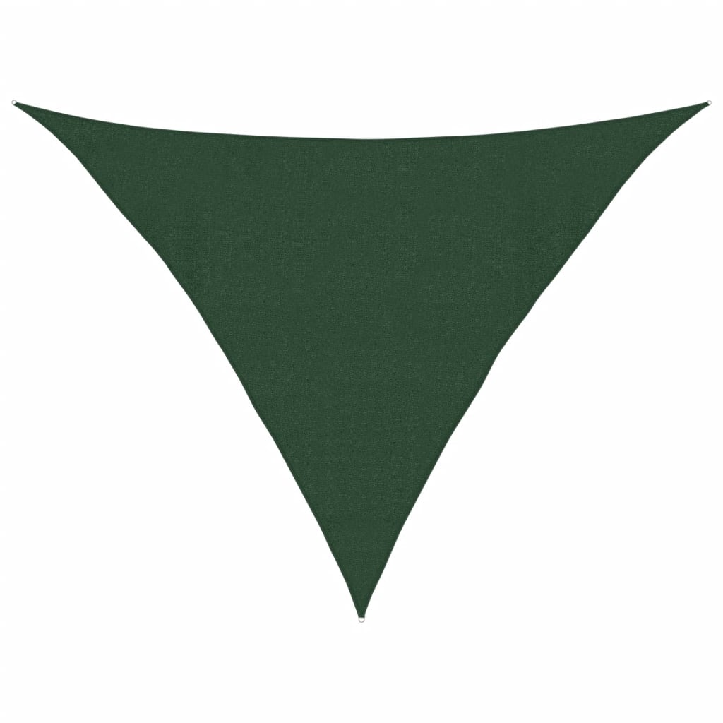 vidaXL StĂ­nĂ­cĂ­ plachta 160 g/mÂ˛ tmavÄ› zelenĂˇ 4 x 4 x 5,8 m HDPE