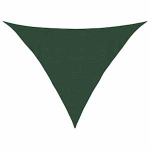 Stínící plachta 160 g/m² tmavě zelená 4 x 4 x 5,8 m HDPE - obrázek 2