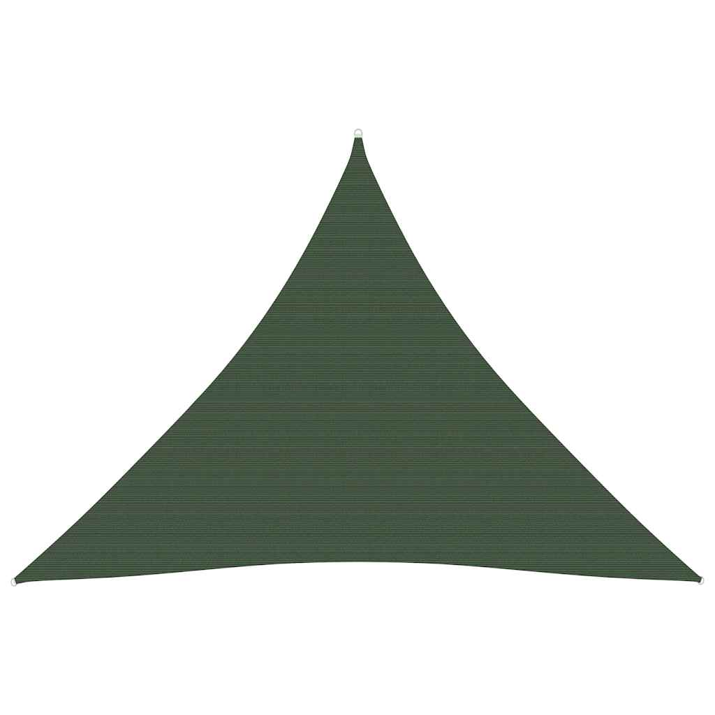 vidaXL Plachta proti slunci 160 g/m² tmavě zelená 5 x 5 x 5 m HDPE