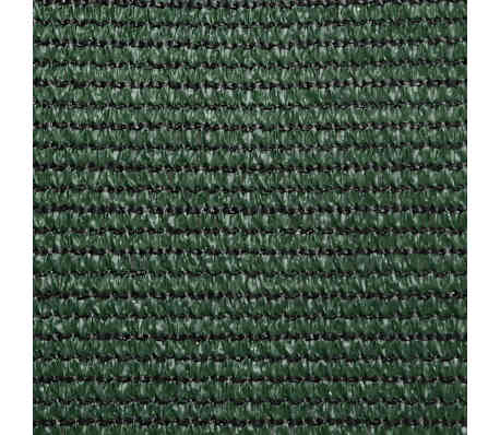 vidaXL Uždanga nuo saulės, tamsiai žalia, 5x5x5m, HDPE, 160g/m²