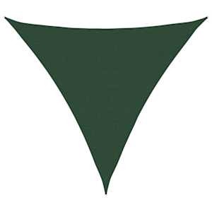 Plachta proti slunci 160 g/m² tmavě zelená 5 x 5 x 5 m HDPE - obrázek 10