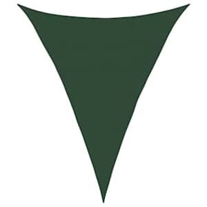 Stínicí plachta 160 g/m² tmavě zelená 5 x 7 x 7 m HDPE - obrázek 2