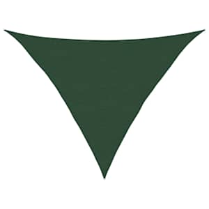 Stínící plachta 160 g/m² tmavě zelená 5 x 5 x 6 m HDPE - obrázek 2