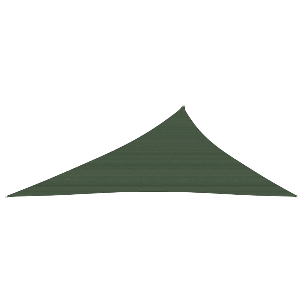 vidaXL Pânză parasolar, verde închis, 4x5x6,8 m, HDPE, 160 g/m² 