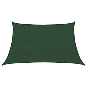 Plachta proti slunci 160 g/m² tmavě zelená 3/4 x 2 m HDPE - obrázek 2