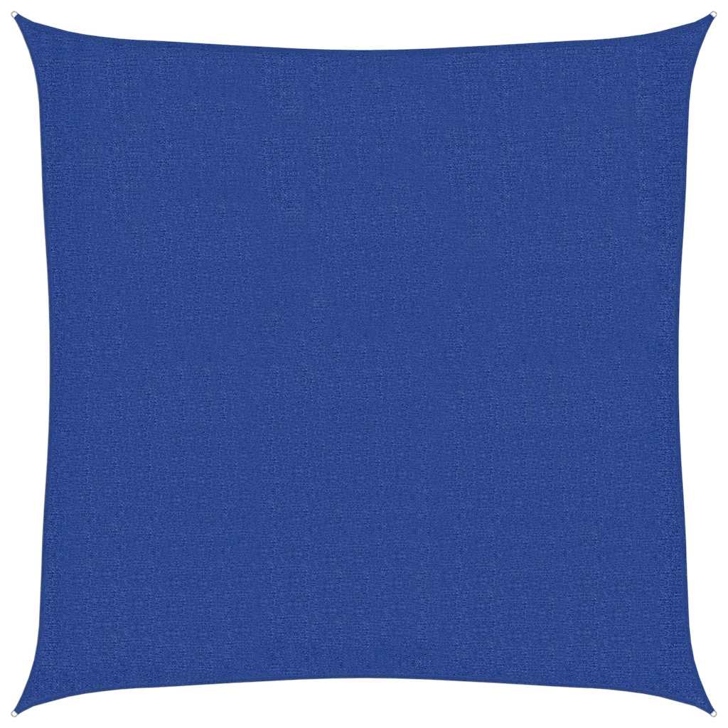 vidaXL Stínící plachta 160 g/m² modrá 2,5 x 2,5 m HDPE