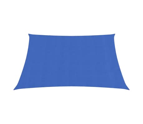 vidaXL Parasolar, albastru, 2,5x2,5 m, HDPE, 160 g/m²