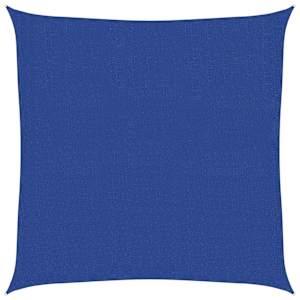 Plachta proti slunci 160 g/m² čtverec modrá 3 x 3 m HDPE - obrázek 2