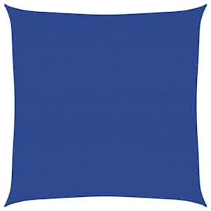 Plachta proti slunci 160 g/m² čtverec modrá 4 x 4 m HDPE - obrázek 2