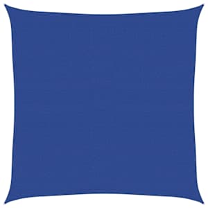 Plachta proti slunci 160 g/m² čtverec modrá 6 x 6 m HDPE - obrázek 2