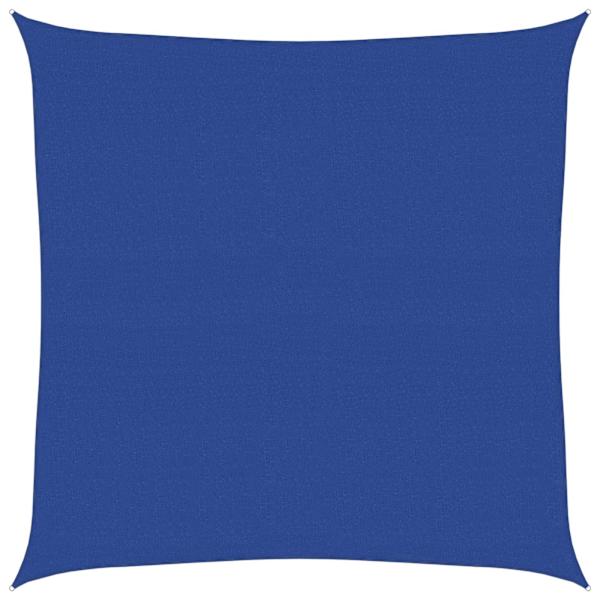 vidaXL p&auml;ikesevari puri 160 g/m&sup2; ruudukujuline sinine 7 x 7 m HDPE