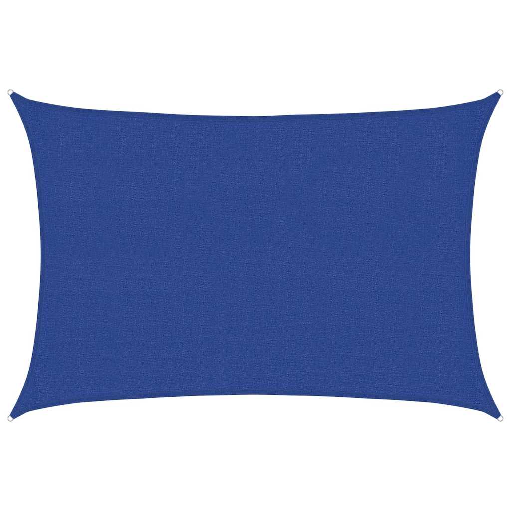 vidaXL Stínící plachta 160 g/m² modrá 2,5 x 3,5 m HDPE