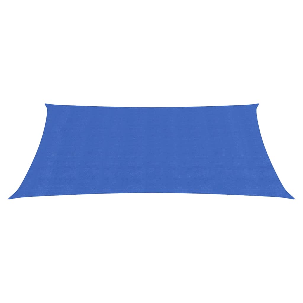 vidaXL Voile d'ombrage 160 g/m² Bleu 2,5x4 m PEHD