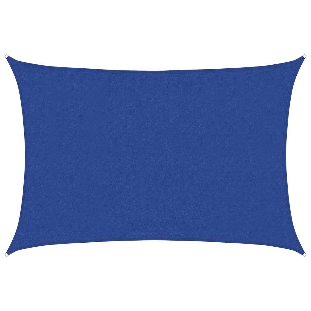 vidaXL Tieniaca plachta 160 g/m² obdĺžniková modrá 3,5x5 m, HDPE