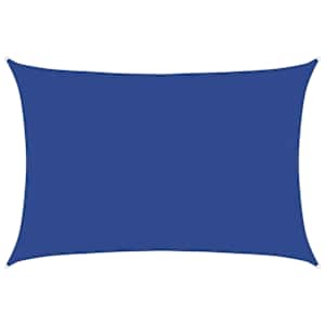 Plachta proti slunci 160 g/m² obdélník modrá 5 x 6 m HDPE - obrázek 2