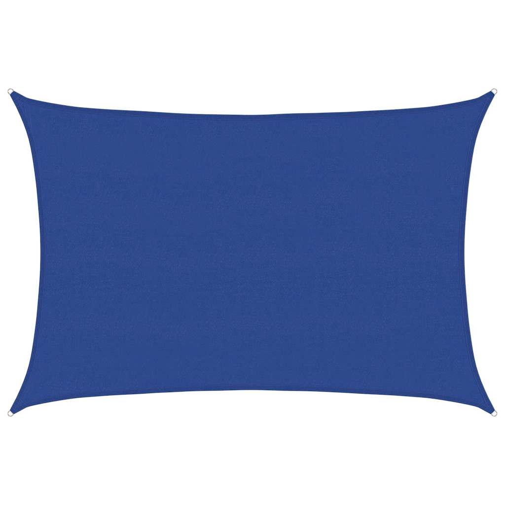 vidaXL Tieniaca plachta 160 g/m² obdĺžnik modrá 5x7 m HDPE