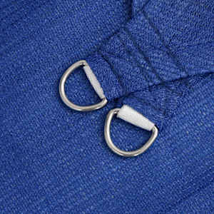 Plachta proti slunci 160 g/m² obdélník modrá 5 x 8 m HDPE - obrázek 6