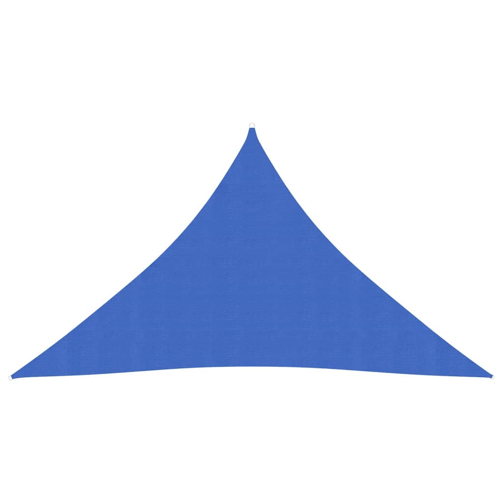 vidaXL Sunshade Sail 160 g/m² Blue 2.5x2.5x3.5 m HDPE