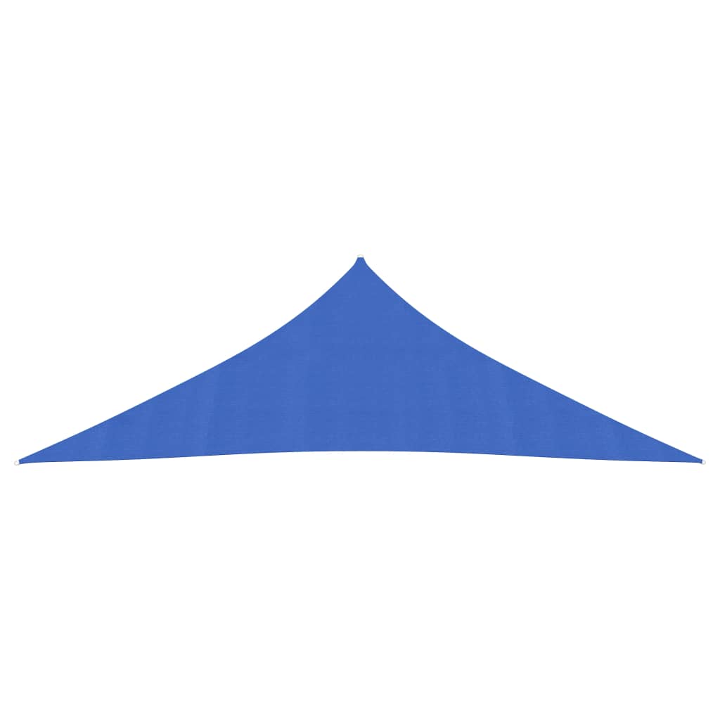 vidaXL Pânză parasolar, albastru, 2,5x2,5x3,5 m, HDPE, 160 g/m²