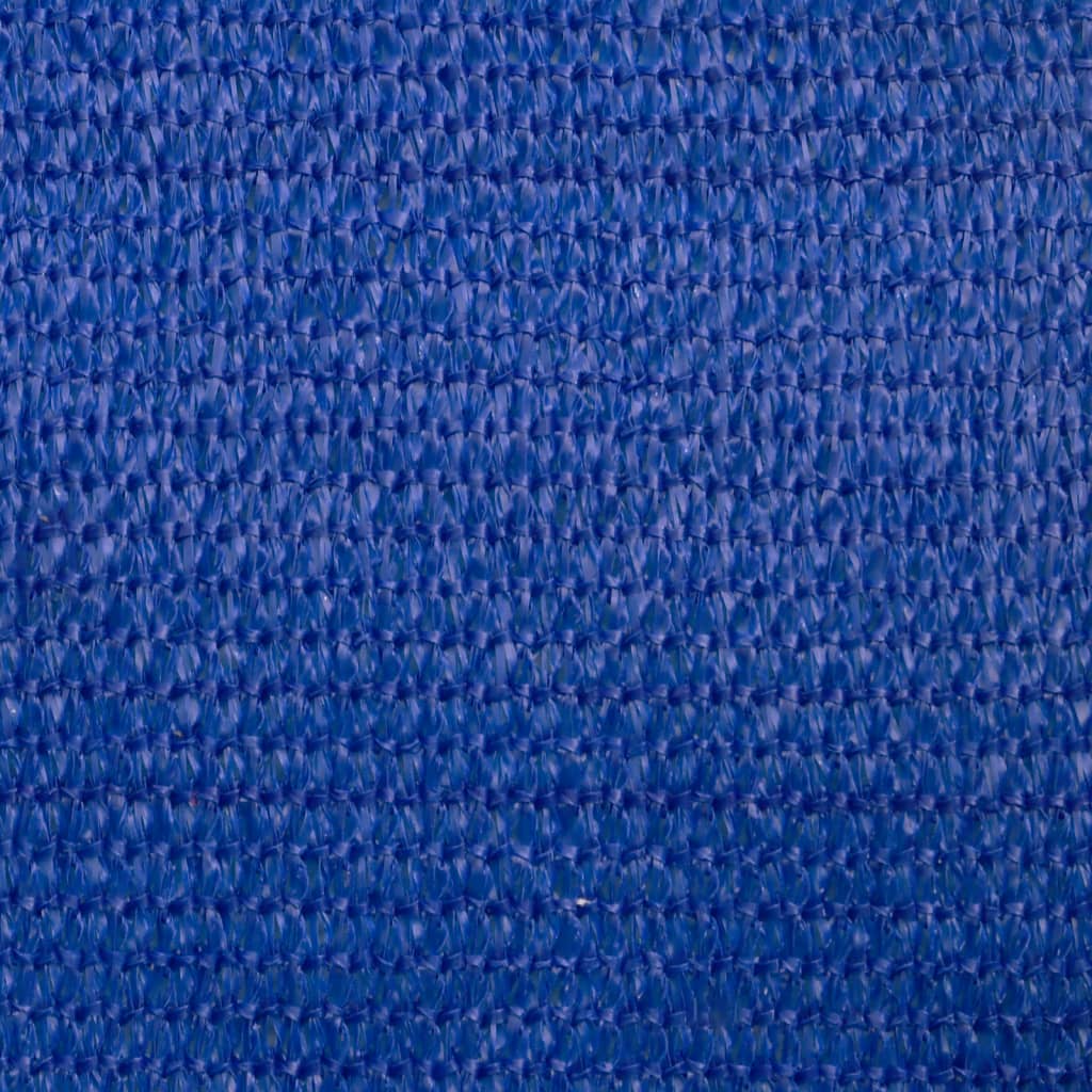 Zonnezeil 160 g/m² 3x3x3 m HDPE blauw image 9