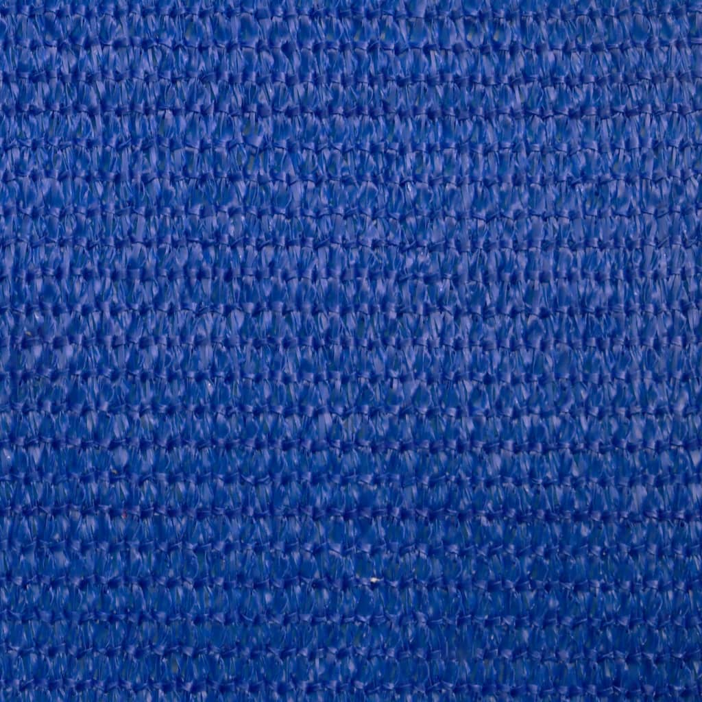 Zonnezeil 160 g/m² 3x3x4,2 m HDPE blauw image 9