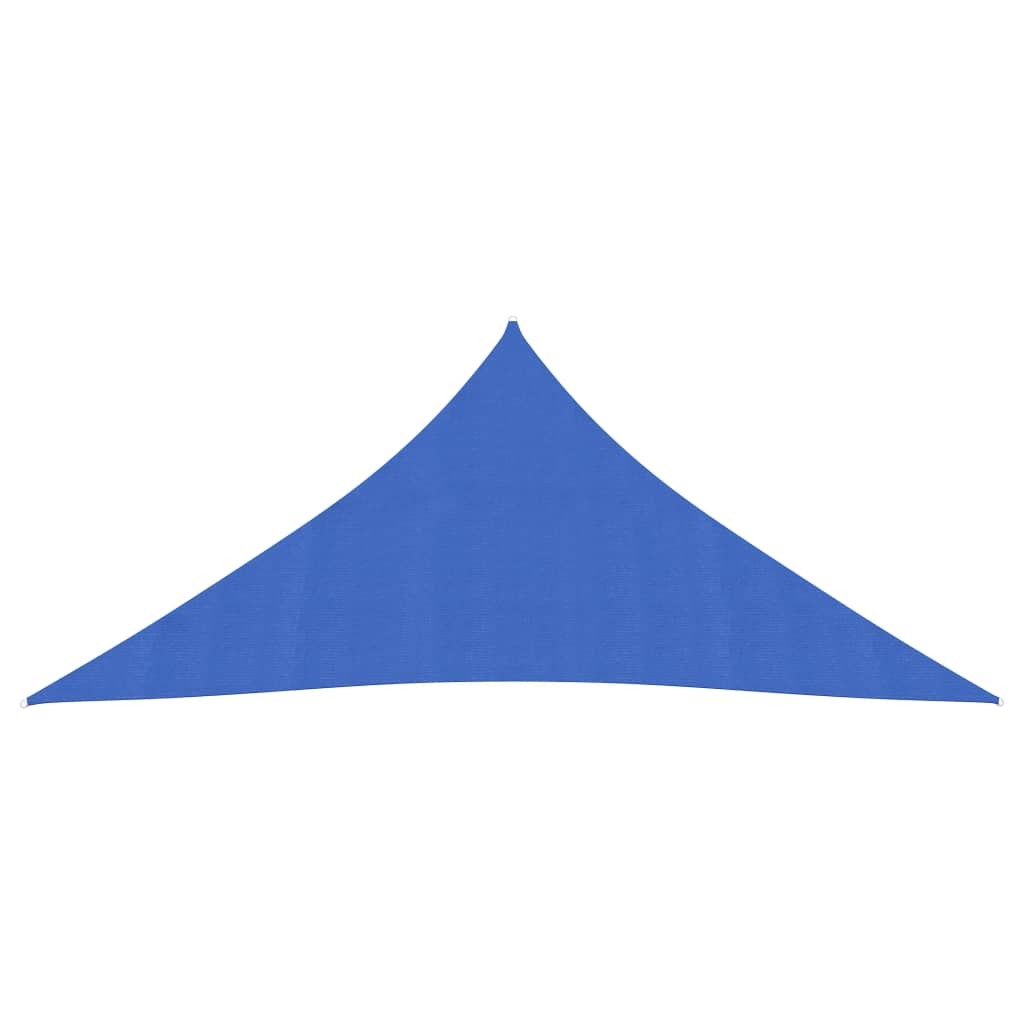 vidaXL Pânză parasolar, albastru, 4x4x4 m, HDPE, 160 g/m²